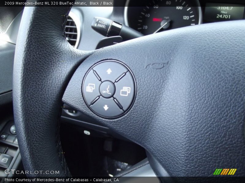Black / Black 2009 Mercedes-Benz ML 320 BlueTec 4Matic