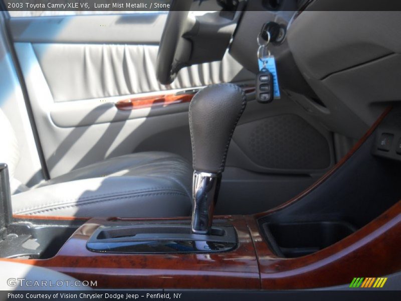 Lunar Mist Metallic / Stone 2003 Toyota Camry XLE V6