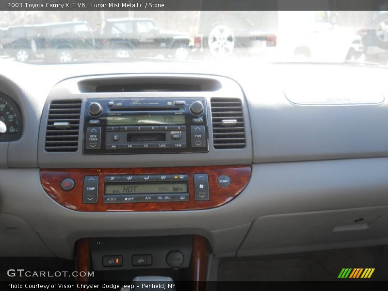 Lunar Mist Metallic / Stone 2003 Toyota Camry XLE V6