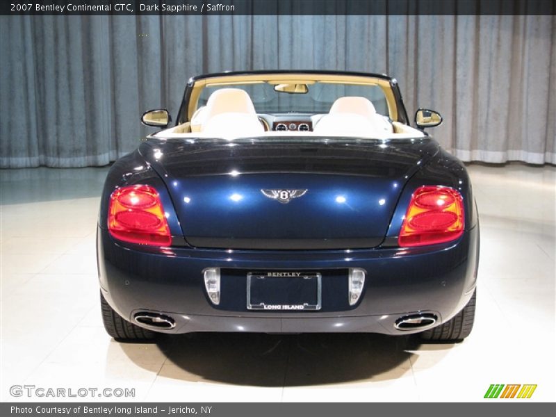 Dark Sapphire / Saffron 2007 Bentley Continental GTC