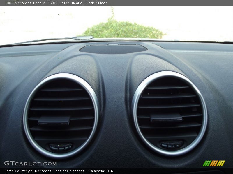 Black / Black 2009 Mercedes-Benz ML 320 BlueTec 4Matic