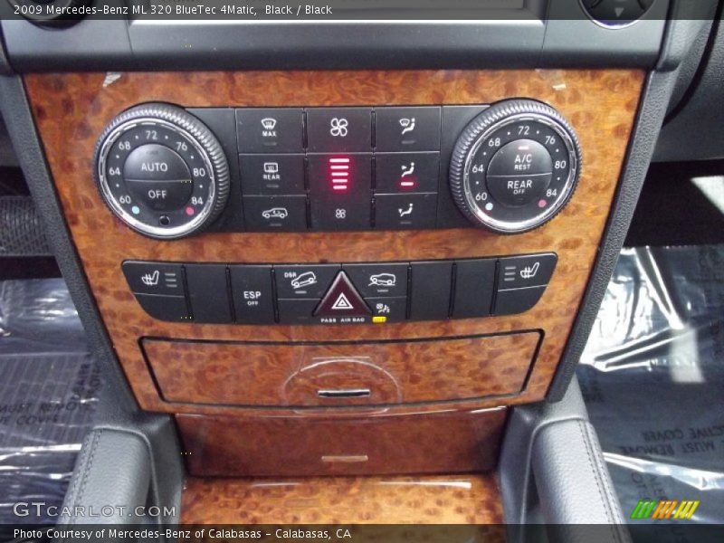 Black / Black 2009 Mercedes-Benz ML 320 BlueTec 4Matic