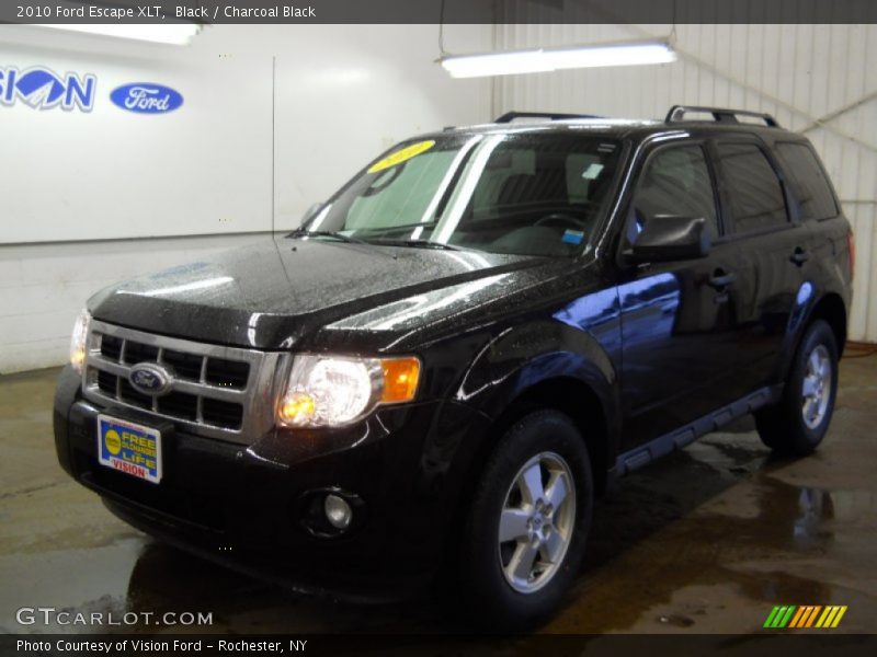 Black / Charcoal Black 2010 Ford Escape XLT