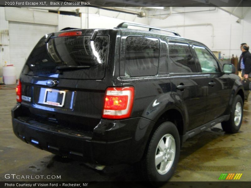 Black / Charcoal Black 2010 Ford Escape XLT