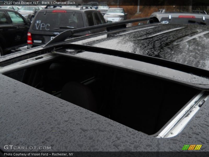 Black / Charcoal Black 2010 Ford Escape XLT