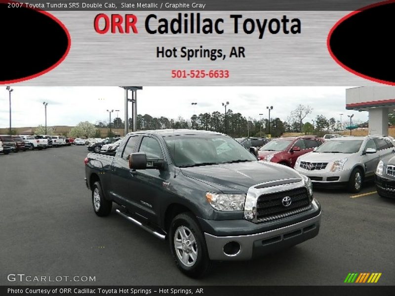 Slate Metallic / Graphite Gray 2007 Toyota Tundra SR5 Double Cab