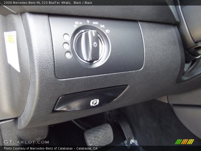 Black / Black 2009 Mercedes-Benz ML 320 BlueTec 4Matic