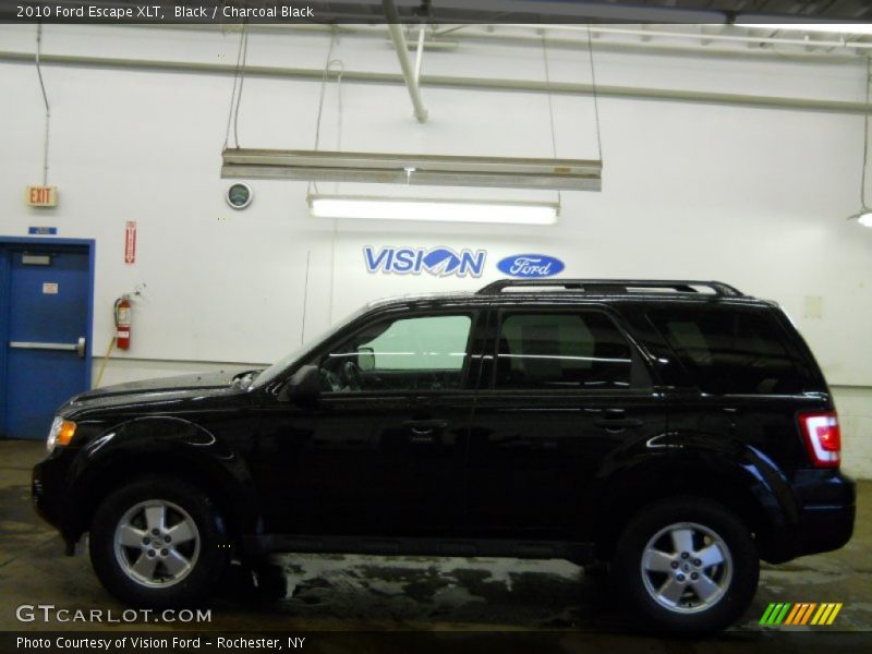 Black / Charcoal Black 2010 Ford Escape XLT