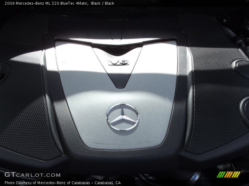 Black / Black 2009 Mercedes-Benz ML 320 BlueTec 4Matic