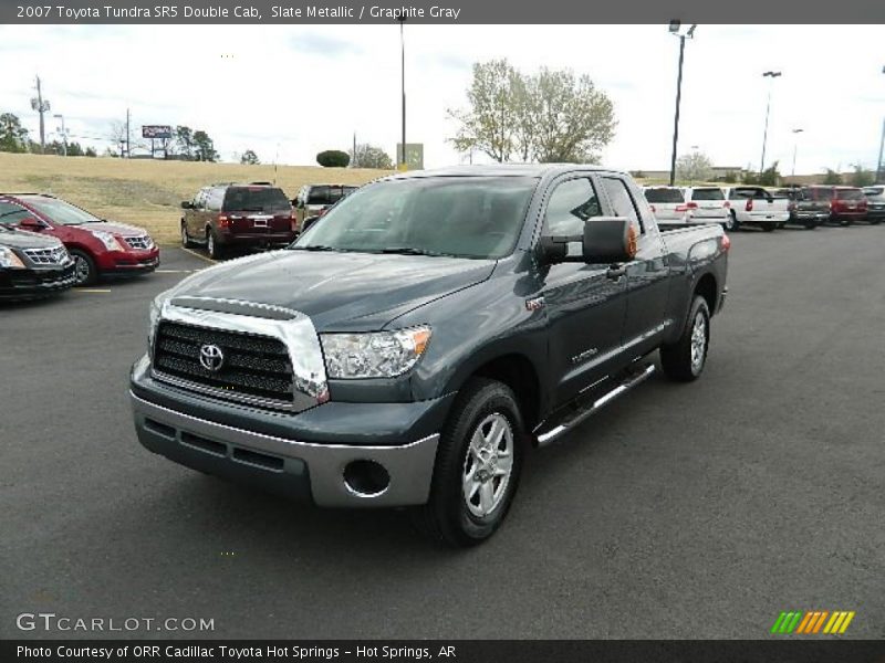 Slate Metallic / Graphite Gray 2007 Toyota Tundra SR5 Double Cab