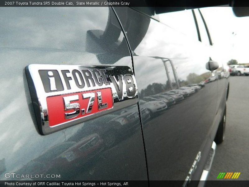 Slate Metallic / Graphite Gray 2007 Toyota Tundra SR5 Double Cab