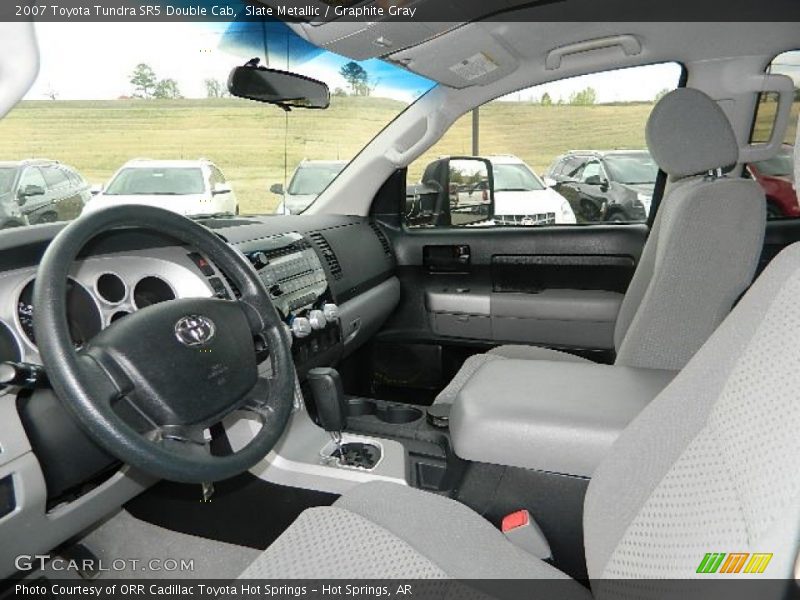 Slate Metallic / Graphite Gray 2007 Toyota Tundra SR5 Double Cab
