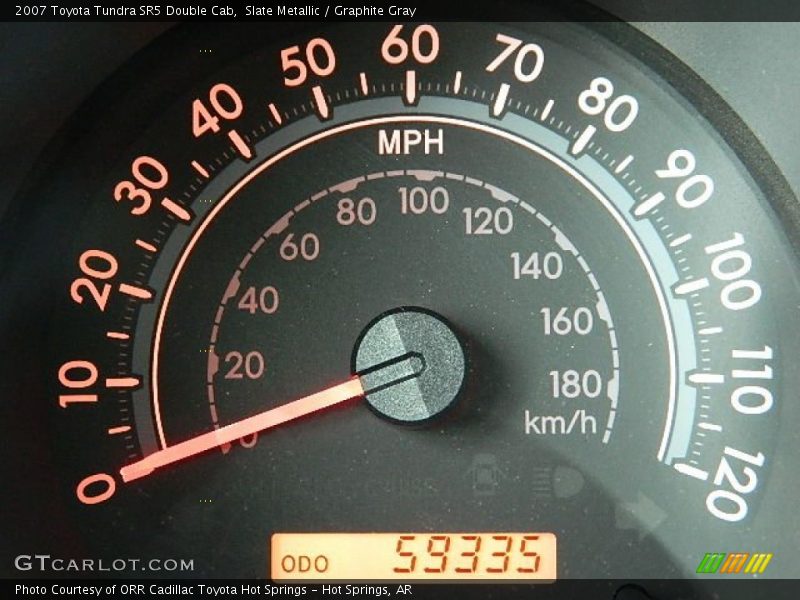 Slate Metallic / Graphite Gray 2007 Toyota Tundra SR5 Double Cab