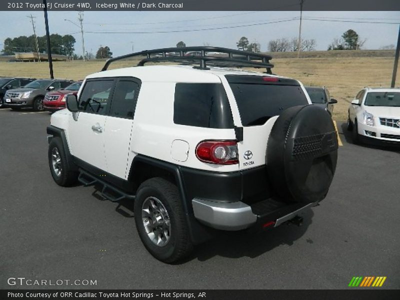 Iceberg White / Dark Charcoal 2012 Toyota FJ Cruiser 4WD