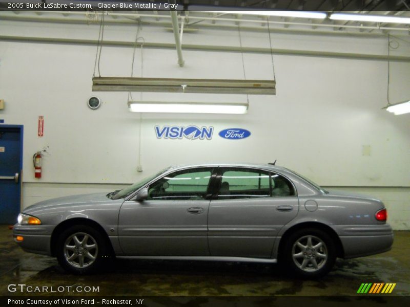 Glacier Blue Metallic / Gray 2005 Buick LeSabre Custom
