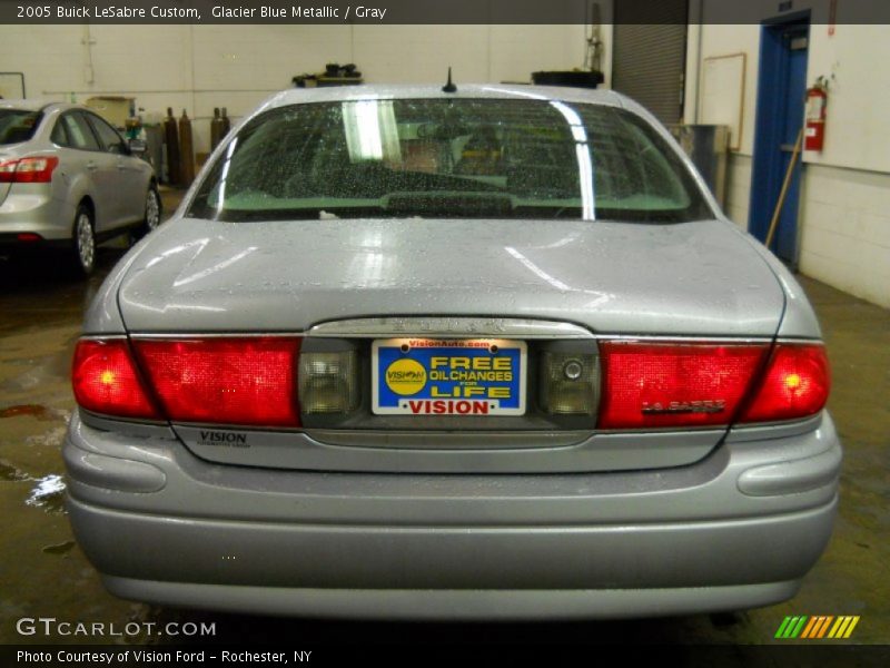 Glacier Blue Metallic / Gray 2005 Buick LeSabre Custom