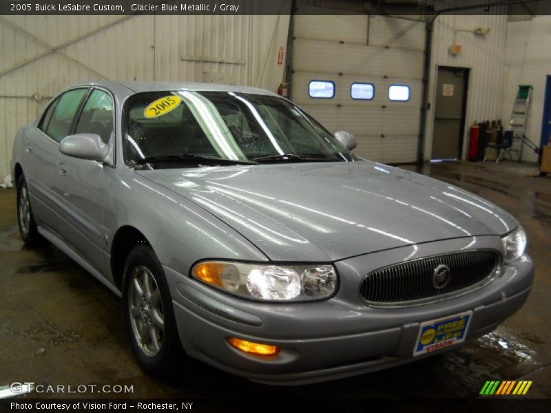 Glacier Blue Metallic / Gray 2005 Buick LeSabre Custom