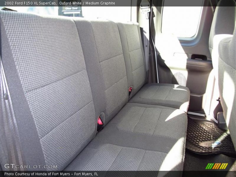 Rear Seat of 2002 F150 XL SuperCab