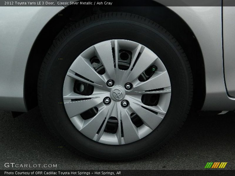 Classic Silver Metallic / Ash Gray 2012 Toyota Yaris LE 3 Door