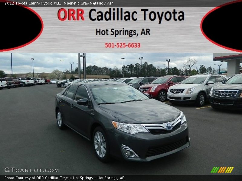 Magnetic Gray Metallic / Ash 2012 Toyota Camry Hybrid XLE