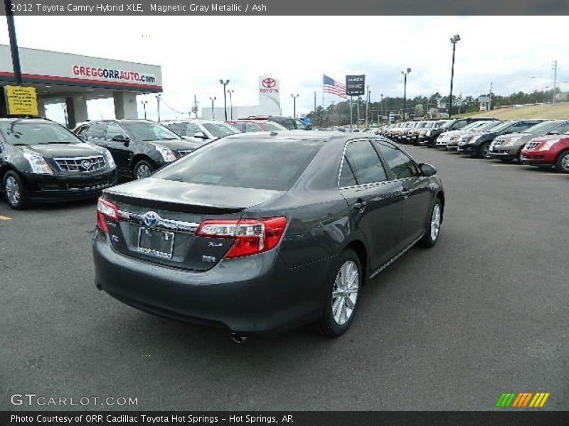 Magnetic Gray Metallic / Ash 2012 Toyota Camry Hybrid XLE