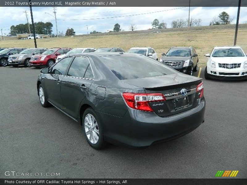 Magnetic Gray Metallic / Ash 2012 Toyota Camry Hybrid XLE
