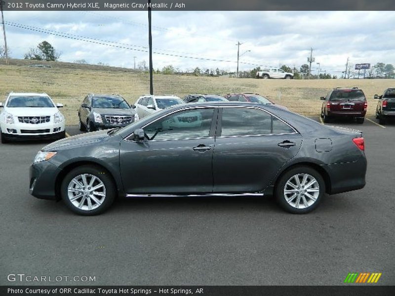 Magnetic Gray Metallic / Ash 2012 Toyota Camry Hybrid XLE