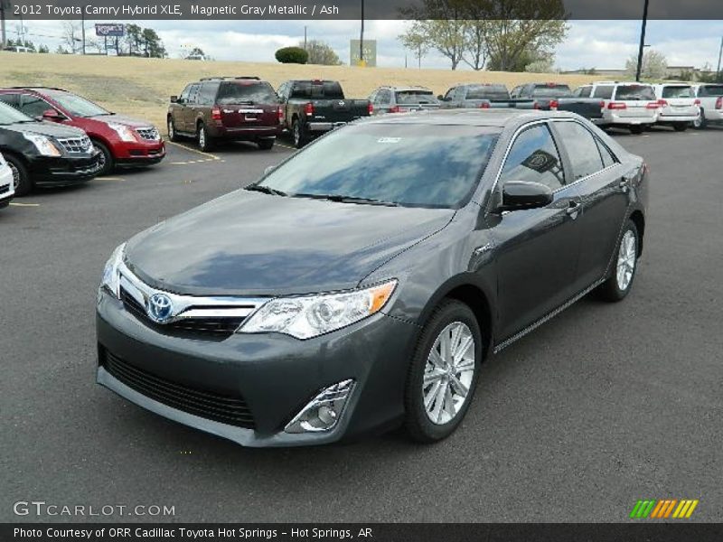 Magnetic Gray Metallic / Ash 2012 Toyota Camry Hybrid XLE