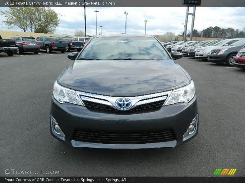 Magnetic Gray Metallic / Ash 2012 Toyota Camry Hybrid XLE