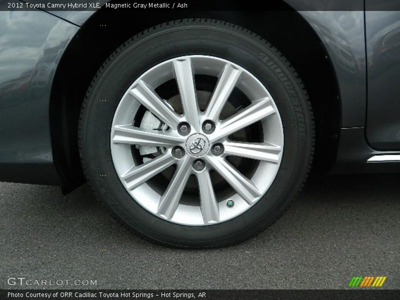 Magnetic Gray Metallic / Ash 2012 Toyota Camry Hybrid XLE