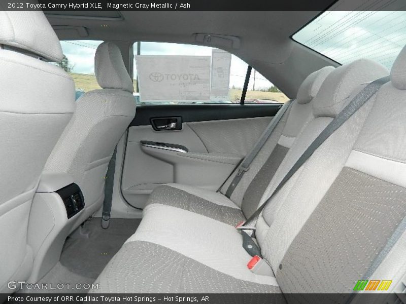 Magnetic Gray Metallic / Ash 2012 Toyota Camry Hybrid XLE