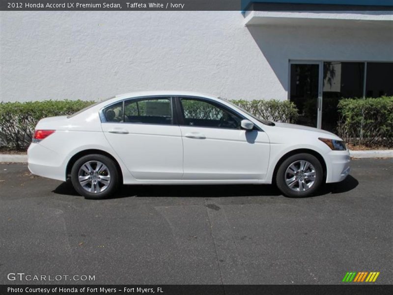 Taffeta White / Ivory 2012 Honda Accord LX Premium Sedan
