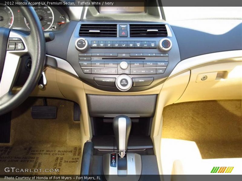 Taffeta White / Ivory 2012 Honda Accord LX Premium Sedan