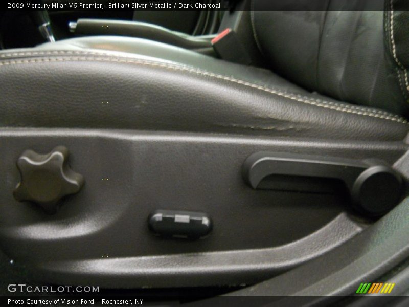 Brilliant Silver Metallic / Dark Charcoal 2009 Mercury Milan V6 Premier
