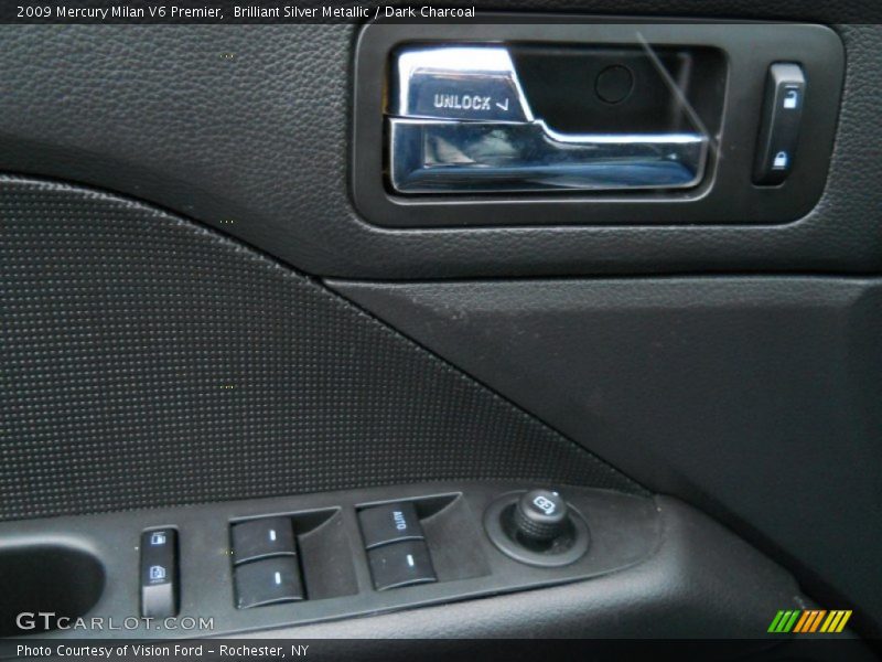 Brilliant Silver Metallic / Dark Charcoal 2009 Mercury Milan V6 Premier