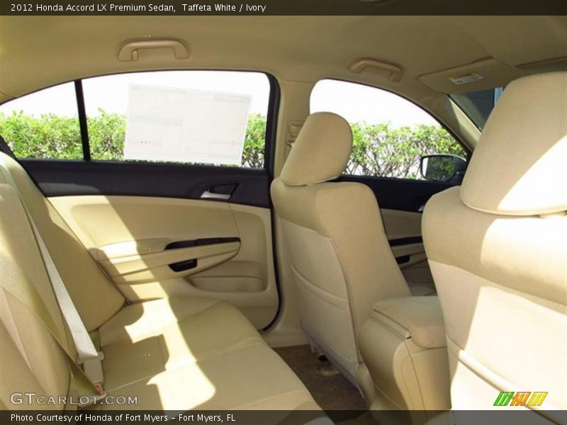 Taffeta White / Ivory 2012 Honda Accord LX Premium Sedan