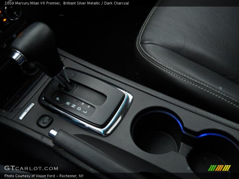 Brilliant Silver Metallic / Dark Charcoal 2009 Mercury Milan V6 Premier