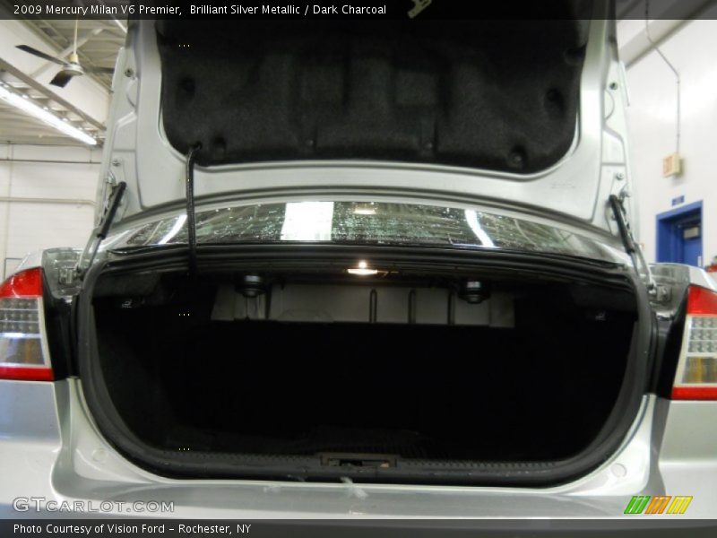 Brilliant Silver Metallic / Dark Charcoal 2009 Mercury Milan V6 Premier