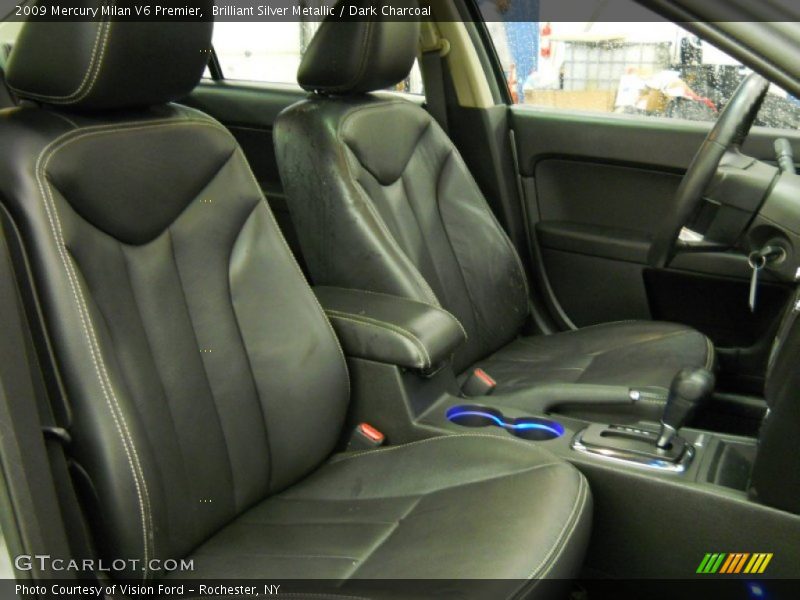 Brilliant Silver Metallic / Dark Charcoal 2009 Mercury Milan V6 Premier