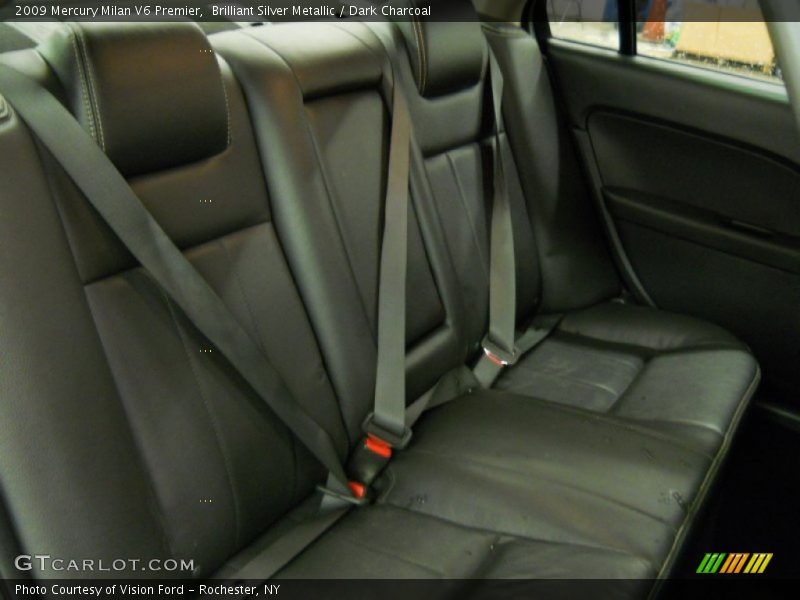 Brilliant Silver Metallic / Dark Charcoal 2009 Mercury Milan V6 Premier