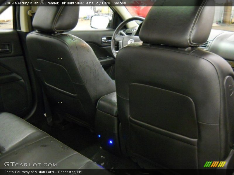 Brilliant Silver Metallic / Dark Charcoal 2009 Mercury Milan V6 Premier