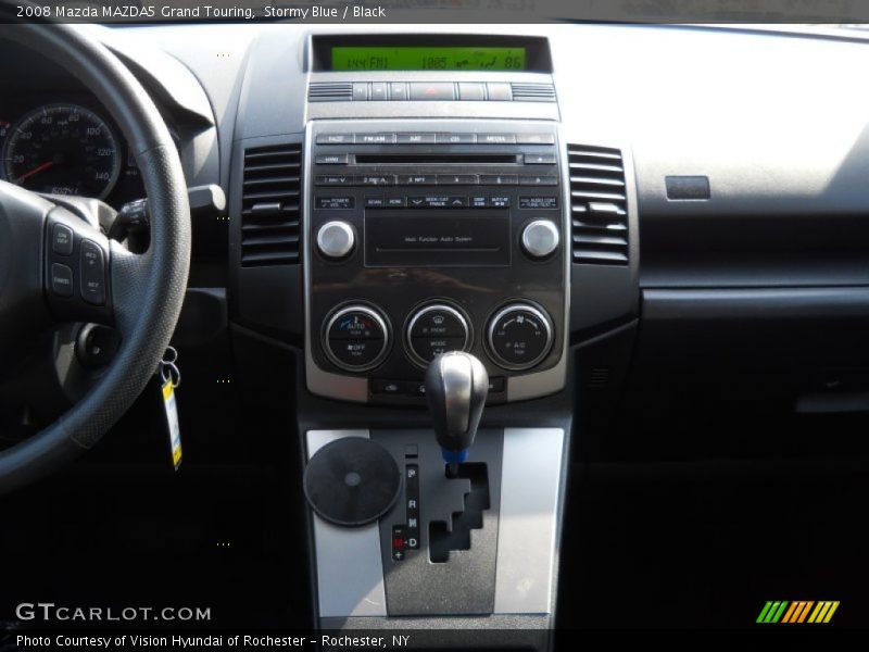 Stormy Blue / Black 2008 Mazda MAZDA5 Grand Touring