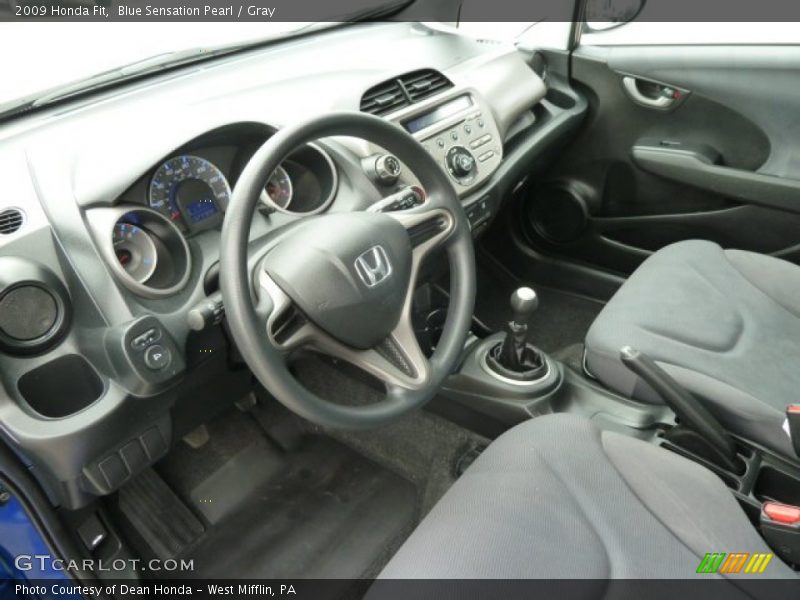 Gray Interior - 2009 Fit  