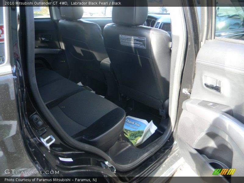 Labrador Black Pearl / Black 2010 Mitsubishi Outlander GT 4WD