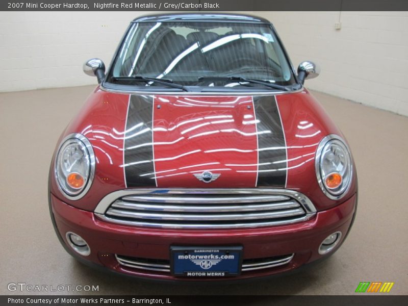 Nightfire Red Metallic / Grey/Carbon Black 2007 Mini Cooper Hardtop