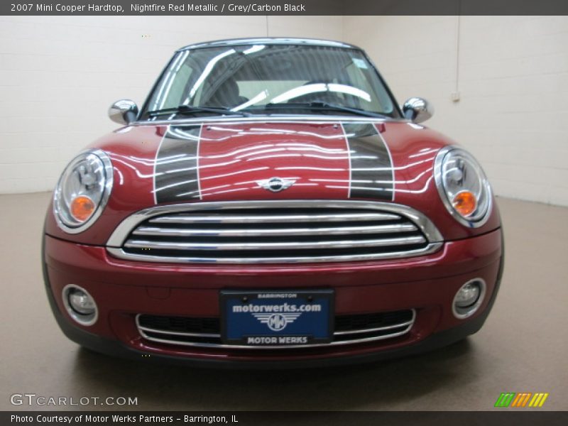Nightfire Red Metallic / Grey/Carbon Black 2007 Mini Cooper Hardtop