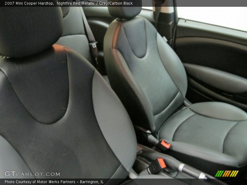 Nightfire Red Metallic / Grey/Carbon Black 2007 Mini Cooper Hardtop