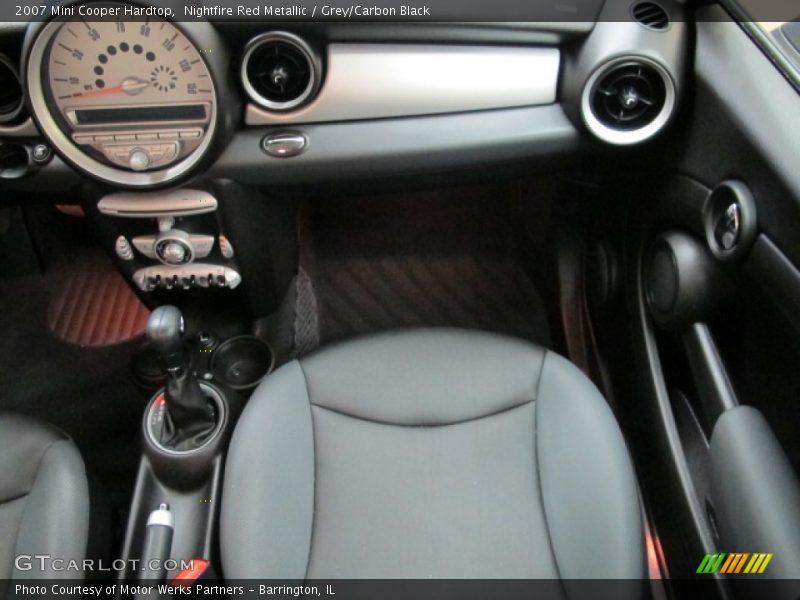 Nightfire Red Metallic / Grey/Carbon Black 2007 Mini Cooper Hardtop