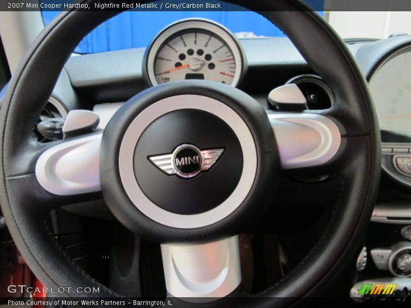 Nightfire Red Metallic / Grey/Carbon Black 2007 Mini Cooper Hardtop
