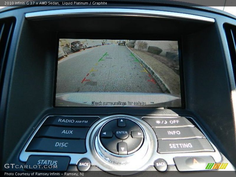 Liquid Platinum / Graphite 2010 Infiniti G 37 x AWD Sedan